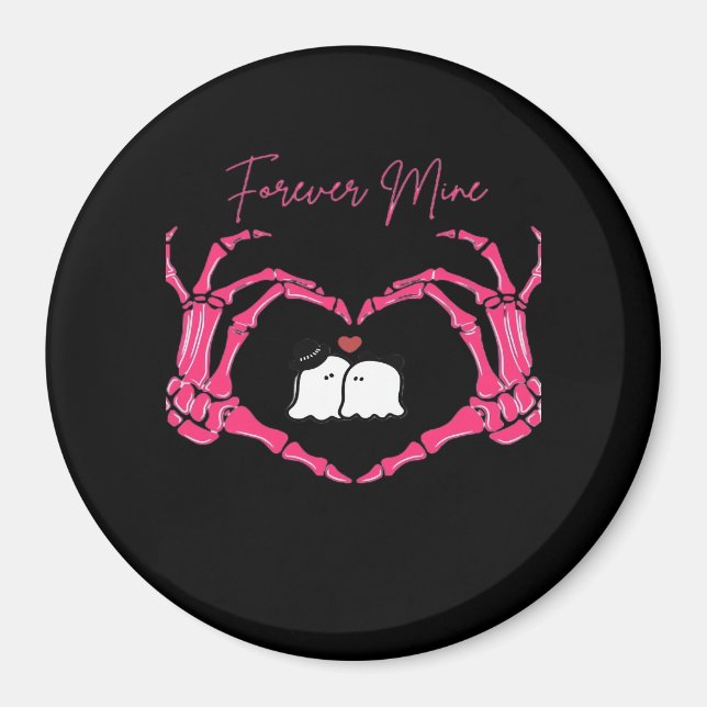 Imán Mina, Día de San Valentín Clásico - Skeleton Hands (Frente)