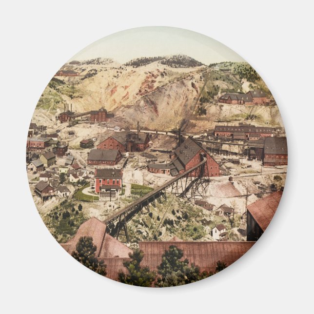 Imán Mina Homestake en Dakota del Sur (Frente)