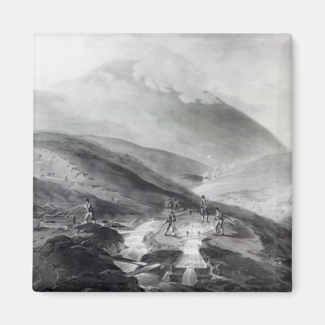 Imán Minas de oro, condado de Wicklow (Frente)