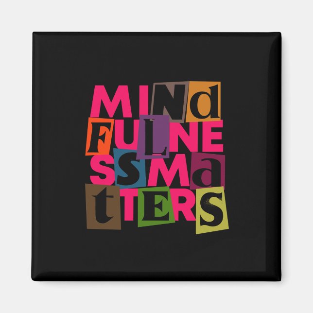 Imán Mindness S Pegatina (Frente)