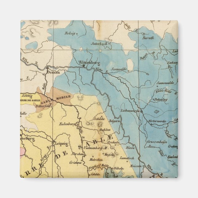 Imán Mineralogique saxe (Frente)