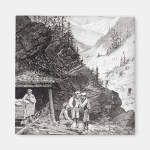 Imán Minería de oro y plata