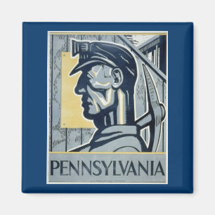 Imán Minero de carbón del Pennsylvanian