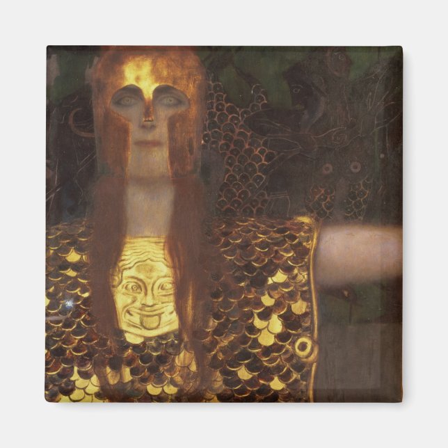 Imán Minerva o Pallas Athena (Frente)