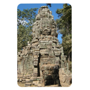 Imán Mini Bayon... Ta Prohm, Siem Reap, Camboya