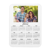 Mini Calendario de fotos personalizado de 2022