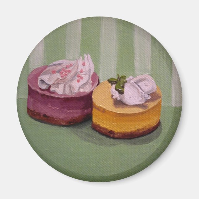 Imán Mini Cheesecakes Magnet (Frente)