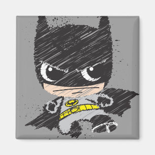 Imán Mini esbozo de Batman clásico