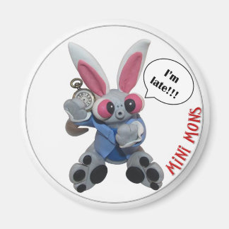 Imán Mini Mons "I'm LATE" Magnet