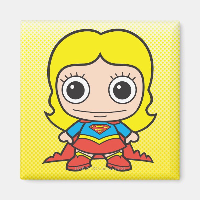 Imán Mini Supergirl (Frente)