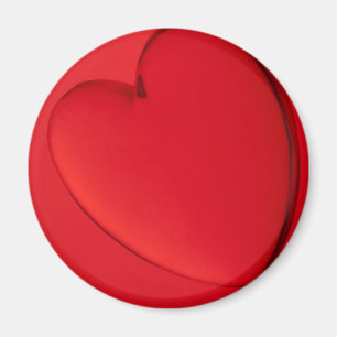Imán Miniatura de acrílico de la forma del corazón