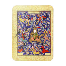 Miniatura persa: El Mi'raj del Profeta