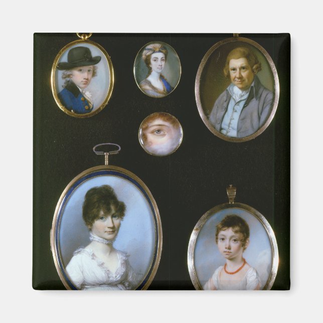 Imán Miniaturas de retrato, de LtoR y TtoB: Sir Thoma (Frente)