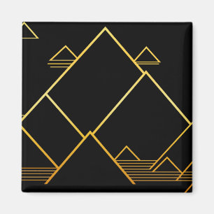 Imán Minimalismo de pico de montaña