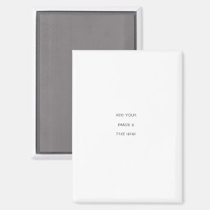 Imán Minimalista Blanco Elegante para Cualquier Ocasión