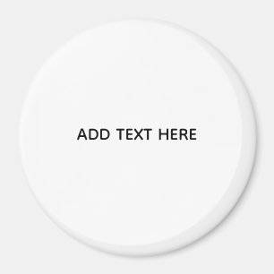 Imán Minimalista Blanco Elegante para Cualquier Ocasión