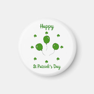 Imán Minimalista Feliz Día de San Patricio