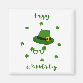Imán Minimalista Feliz Día de San Patricio
