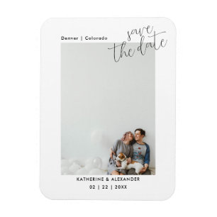 Imán Minimalista Moderno y elegante foto Guardar la tar