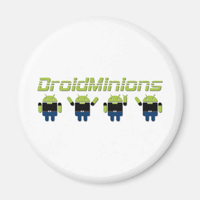 Imán Minions Droid (Frente)