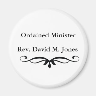 IMÁN MINISTRO ORDENADO REGALOS