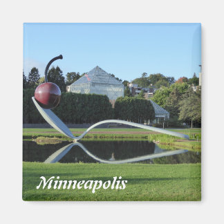Imán Minneapolis Cherry y Spoonbridge Photo Magnet