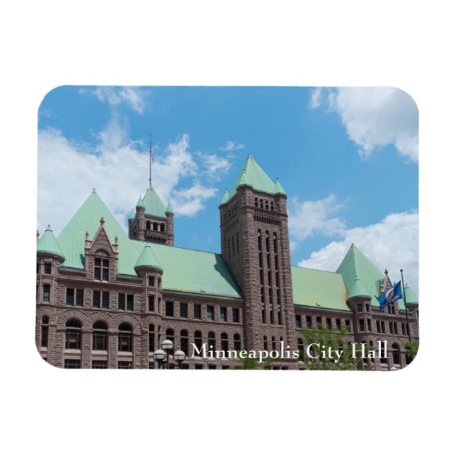 Imán Minneapolis CIty Hall (Horizontal)