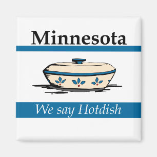 Imán Minnesota: Decimos Hotdish
