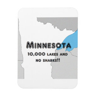 Imán Minnesota divertido