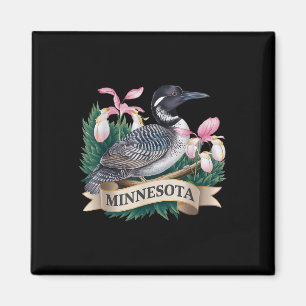 Imán Minnesota Leche Frecuente Ave Y Zapatillas De Lady