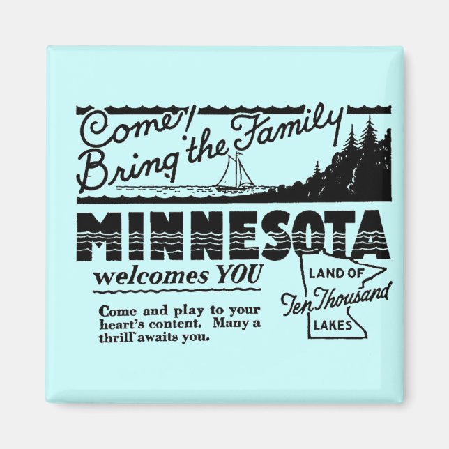 Imán Minnesota Magnet (Frente)