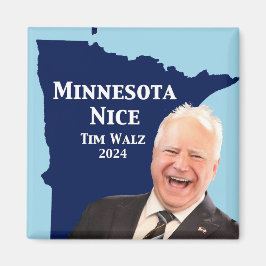 Imán Minnesota Nice Tim Walz