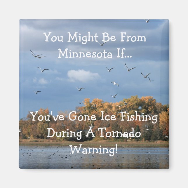 Imán Minnesota Tornado (Frente)