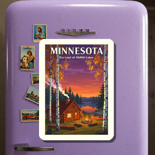 Imán Minnesota vintage