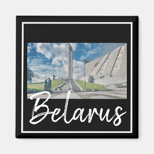 Imán Minsk Architecture Cityscape Magnet de Bielorrusia