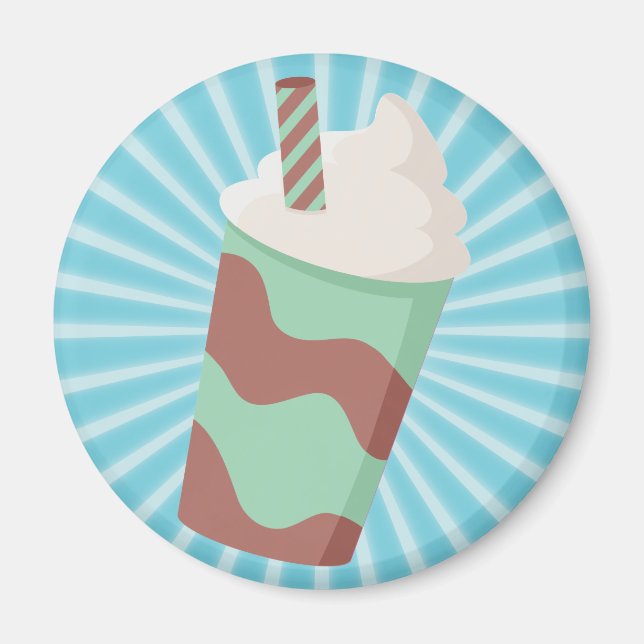 Imán Mint Choc Milkshake (Frente)