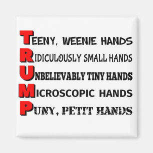 Imán minúsculo del refrigerador del triunfo de l