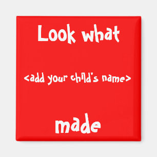 Imán ¡Mira Lo Que Hice!