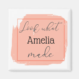 Imán Mira lo que hice personalizado