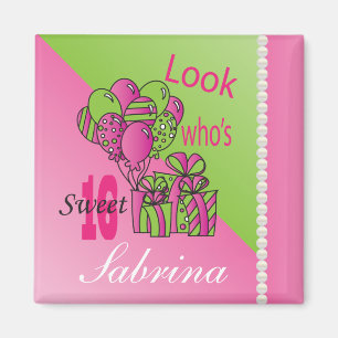 Imán Mira quién tiene 16 años  16º cumpleaños