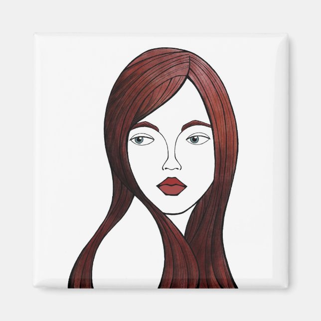 Imán mirada de soslayo (Frente)