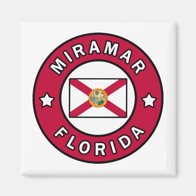 Imán Miramar Florida (Frente)