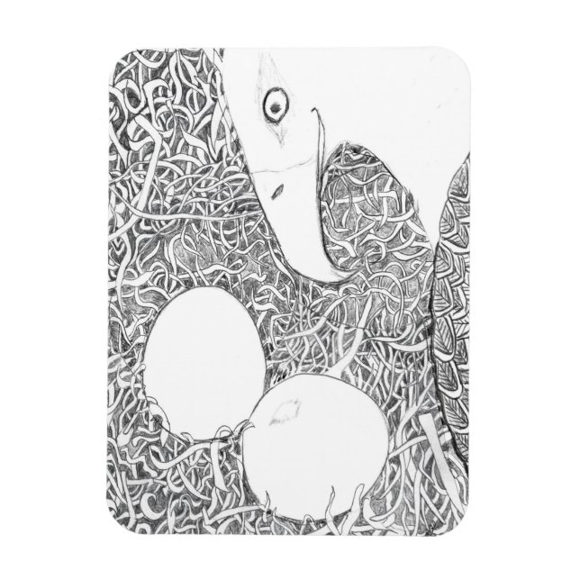 IMÁN MIRANDO Y ESPERANDO QUE LOS HUEVOS SE OCUPEN (Vertical)