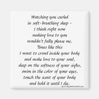 Imán Mirándote dormir