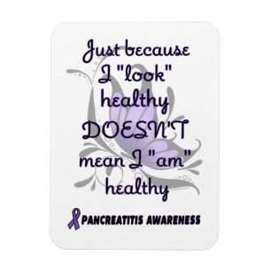Imán "Mire" pancreatitis sana/de la mariposa…