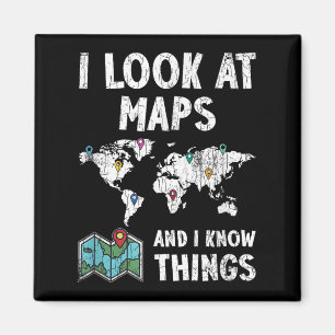Imán Miro Mapas Y Sé Cosas Cartografías Graciosas