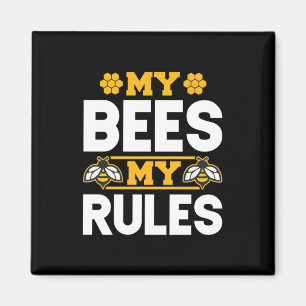 Imán Mis abejas mis reglas