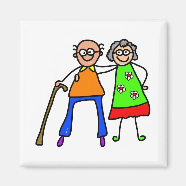 Imán mis abuelos (Frente)