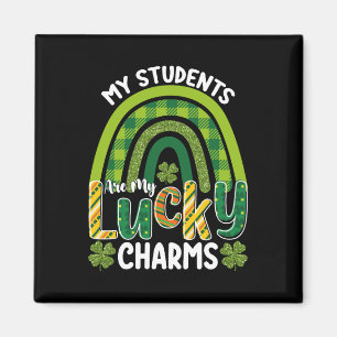 Imán Mis alumnos son mis amuletos de la suerte Día de S