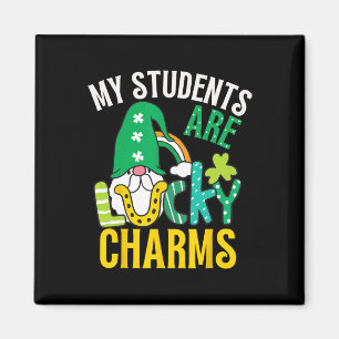 Imán Mis alumnos son mis amuletos de la suerte Profesor